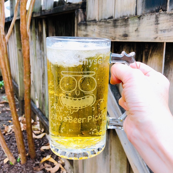 Rick and morty pickle rick beer glass cup beer mug - Picture 5 of 9